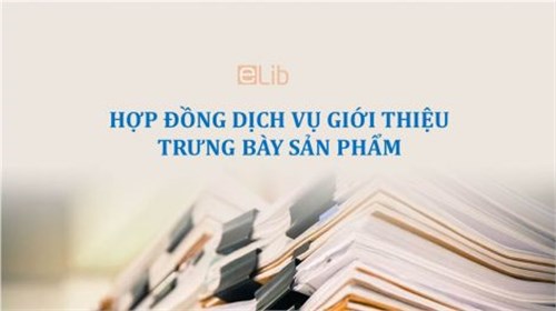 Mẫu hợp đồng Bán hàng Trưng bày sản phẩm thiết bị nhà bếp