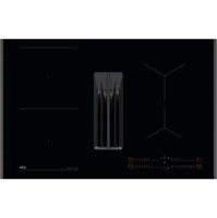 Bếp từ kết hợp hút mùi AEG TH84CB03FB 6000 Bridge XT Series - 80cm
