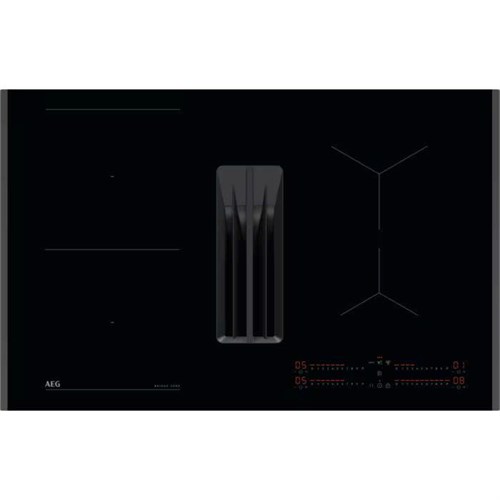 Bếp từ kết hợp hút mùi AEG TH84CB03FB 6000 Bridge XT Series - 80cm