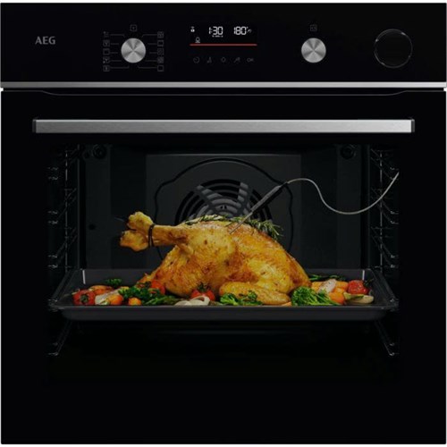 Lò nướng kèm hấp AEG OR6PB51WSB - SenseCook 6000 Series - Làm sạch nhiệt phân
