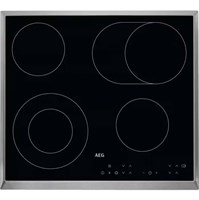 Bếp hồng ngoại AEG 3000 Series HK634060XB - 4 vùng nấu khung thép không gỉ