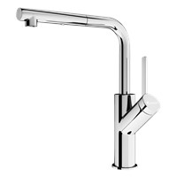 Vòi rửa bát rút dây Artan Chrome