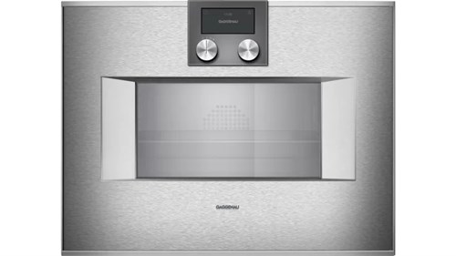 Lò nướng kèm hấp âm tủ Gaggenau BS451111 400 series -Thép không gỉ - 50L - Bản lề cửa bên phải