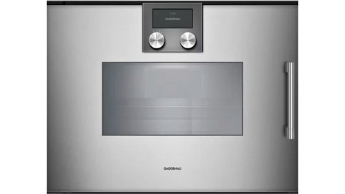 Lò nướng kèm hấp âm tủ Gaggenau BSP261111 200 series -Thép không gỉ- 50L - Bản lề cửa bên trái