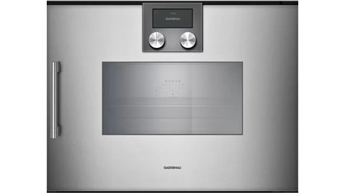 Lò nướng kèm hấp âm tủ Gaggenau BSP270111 200 series -Thép không gỉ - 50L - Bản lề cửa bên phải