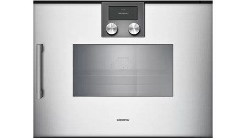 Lò nướng kèm hấp âm tủ Gaggenau BSP270131 200 series -Màu bạc- 50L - Bản lề cửa bên phải