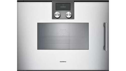 Lò nướng kèm hấp âm tủ Gaggenau BSP271131 200 series -Màu bạc- 50L - Bản lề cửa bên trái