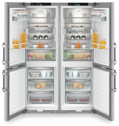 Tủ lạnh side by side Libher XCCsd 5250 , 4 cửa -  Bộ lọc than hoạt tính FreshAir