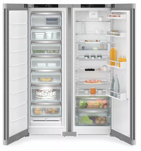 Tủ lạnh side by side Liebherr XRFsf 5220, 2 cửa - SteelFinish - Bộ lọc than hoạt tính FreshAir