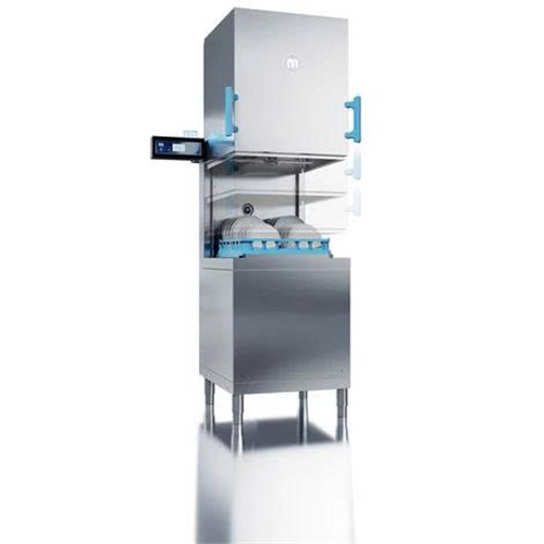Máy rửa chén tự động hút mùi Meiko M-iClean HM - kích thước giá đỡ là 500 x 500 mm