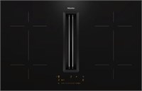 Bếp từ tích hợp máy hút mùi Miele KMDA 7473-1 FL - 4 vùng nấu