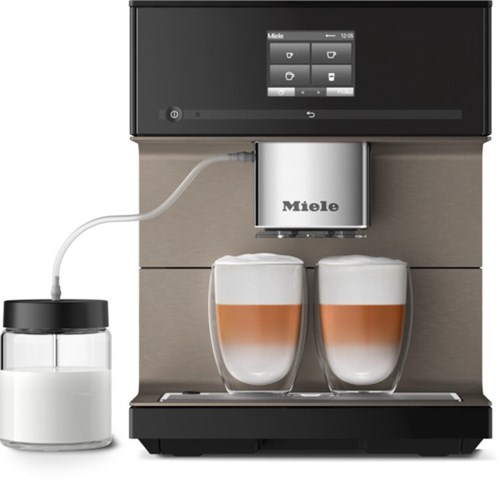 Máy pha cà phê độc lập Miele CM 7550 OBSW, tự động tẩy cặn