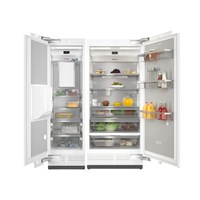 Bộ tủ lạnh kết hợp Miele MasterCool K 2902 Vi - F 2672 Vi -  Làm đá tự động & Lấy nước ngoài