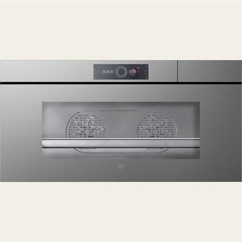 Lò hấp kết hợp nướng Vzug CombiSteamer V6000 45L Grand AutoDoor- Màu bạch kim