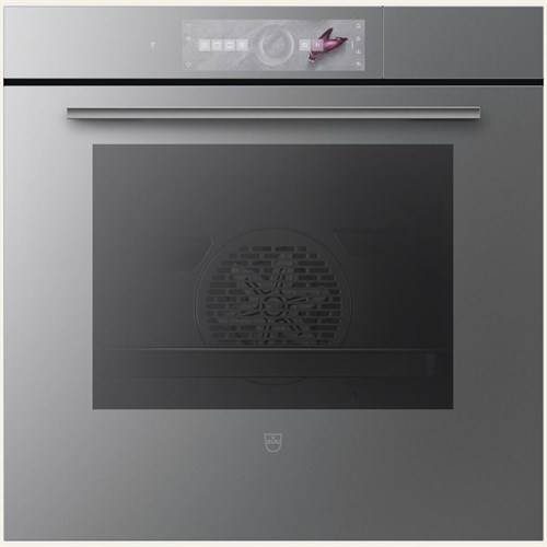 Lò hấp kèm nướng VZUG CombairSteamer V6000 60 - Màu kính gương bạch kim