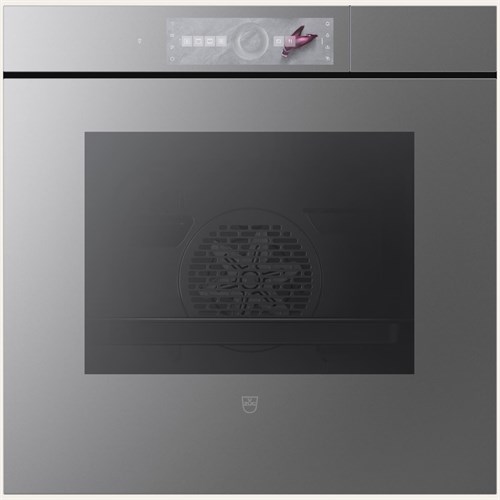 Lò nướng V-zug Combair V6000 60 Autodoor Platinum (màu bạch kim) - Làm sạch nhiệt phân 