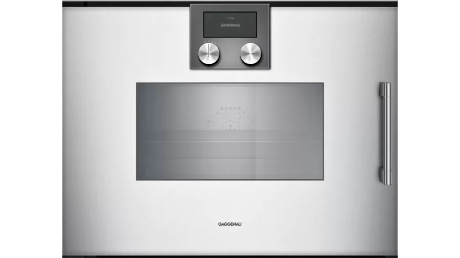 Lò nướng kèm hấp âm tủ Gaggenau BSP271131 200 series -Màu bạc- 50L - Bản lề cửa bên trái