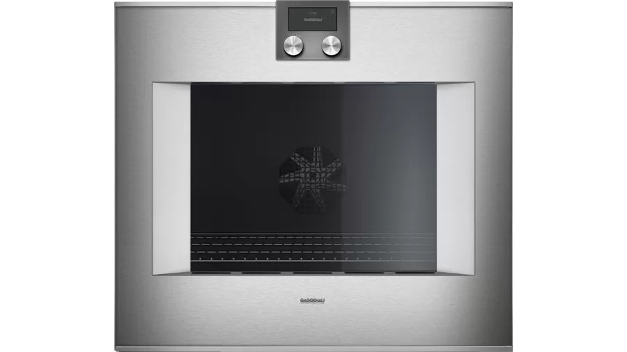 Lò nướng âm tủ Gaggenau BO481112 400 Series- 110L - Làm sạch nhiệt phân - Bản lề cửa bên trái