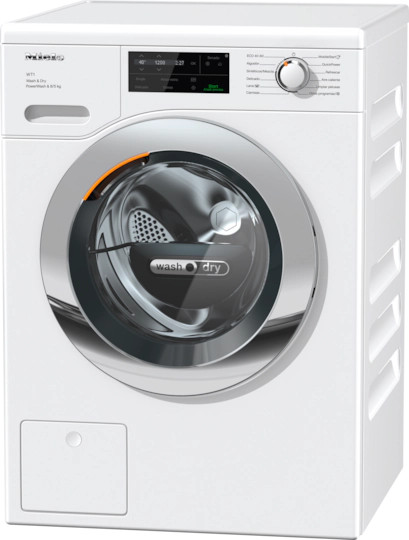 Máy giặt-sấy Miele WTI360WPM - WT1 Edition - PWash&TDos - 8/5kg - Trắng