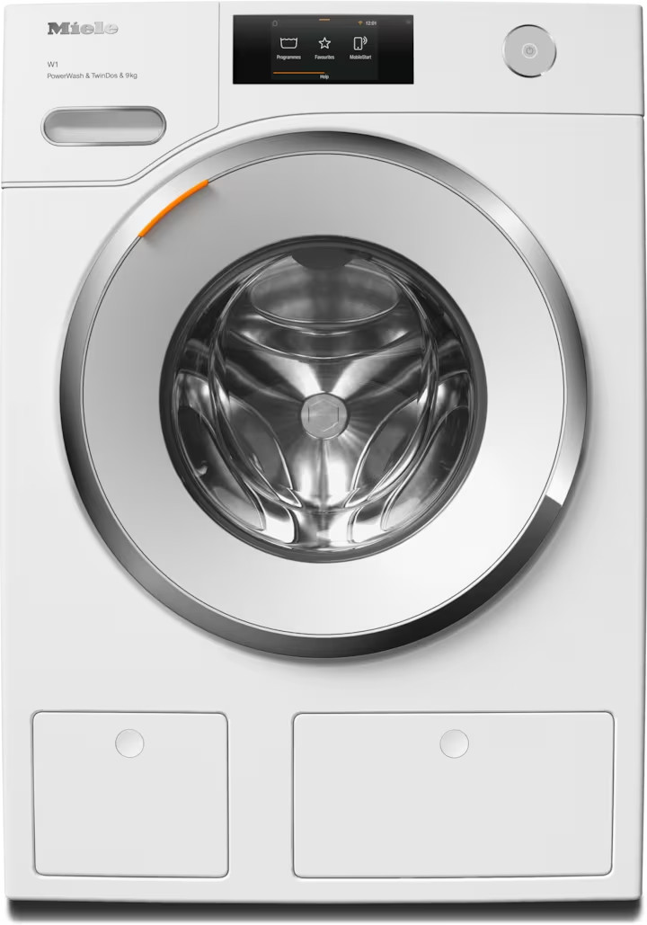 Máy giặt cửa trước Miele WWR860WPS - 9kg - màu trắng - tốc độ vắt 1600 vòng/phút