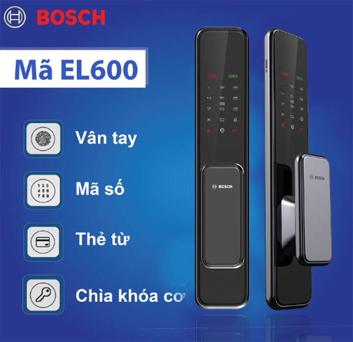Khóa cửa thông minh Bosch EL600