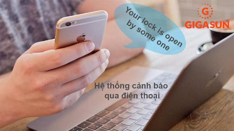 Khóa cửa thông minh Gigasun X6 Khóa cửa thông minh Gigasun X6