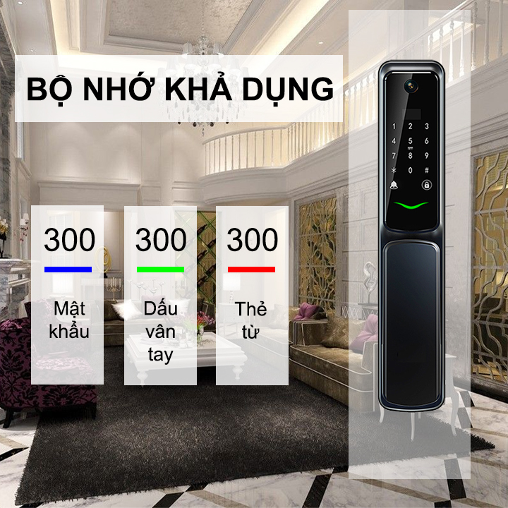 Khóa cửa thông minh Gigasun X6 Khóa cửa thông minh Gigasun X6