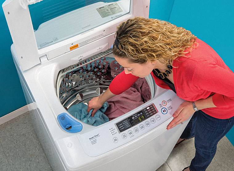 Chọn chế độ giặt phù hợp với lượng quần áo giúp tiết kiệm điện đáng kể