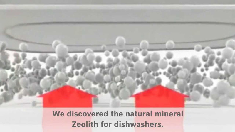 Công nghệ sấy Zeolith của máy rửa bát Bosch